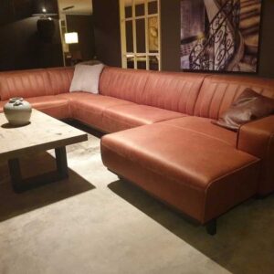 Frankfurt hoekbank Osbourne cognac