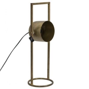 Tafellamp goud 18x18x56
