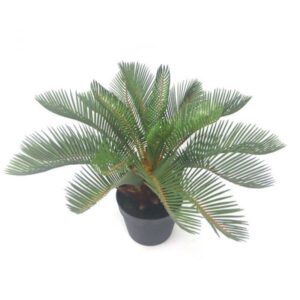 Kunstplant Cycas palm in pot 43,5cm
