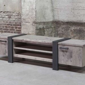 TV Dressoir Costa eiken 198 cm