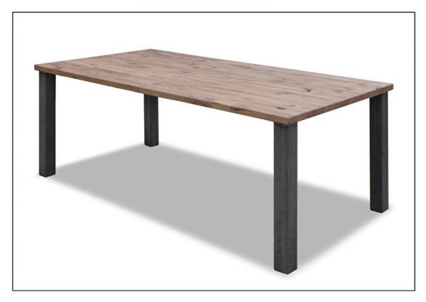 Eettafel 683 rustiek eiken
