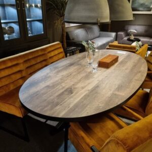 Eetkamertafel Arnhem Ovaal 220x120cm