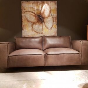 Hengelo 3-zitsbank Vintage Leder 235cm