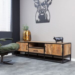 TV meubel Denver mangohout naturel 180cm